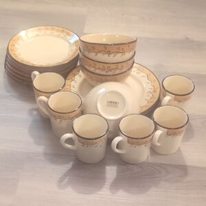 Lenox Cream and Gold Dinnerware Collection